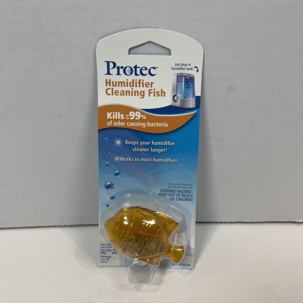 Protec Humidifier Cleaning Fish 1pk Multi Humidifier Cleaner PC1F Antimicrobial